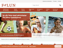 Tablet Screenshot of falun.se